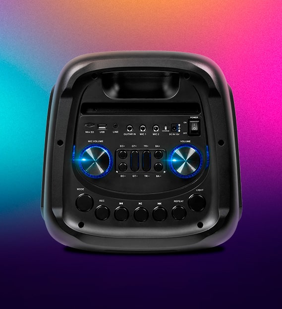 Caixa de Som Amplificada GT Evoke 1000 Bluetooth TWS | GT