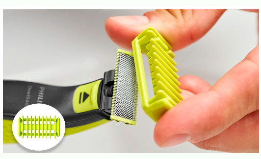 barbeador Elétrico Philips Oneblade Rosto E Corpo Preto/verde - Qp2620/10