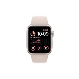 Apple-Watch-SE-GPS---Cellular---Caixa-Estelar-de-aluminio-40mm---Pulseira-esportiva-Estelar--2ª-Geracao-