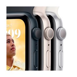 Apple-Watch-SE-GPS---Cellular---Caixa-Estelar-de-aluminio-40mm---Pulseira-esportiva-Estelar--2ª-Geracao-
