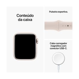 Apple-Watch-SE-GPS---Cellular---Caixa-Estelar-de-aluminio-40mm---Pulseira-esportiva-Estelar--2ª-Geracao-
