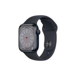 Apple-Watch-Series-8-GPS---Cellular---Caixa-Meia-noite-de-aluminio-41mm---Pulseira-esportiva-Meia-noite