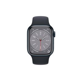 Apple-Watch-Series-8-GPS---Cellular---Caixa-Meia-noite-de-aluminio-41mm---Pulseira-esportiva-Meia-noite