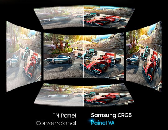 Monitor Gamer Samsung 27 Curvo Full HD HDMI/DisplayPort GSync