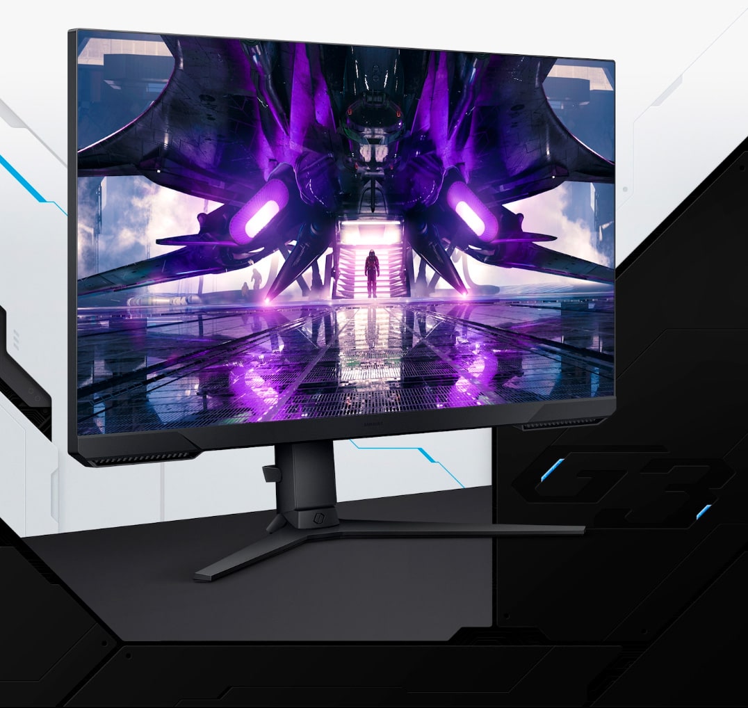 Monitor Gamer Samsung 27 Odyssey G4, Full HD 165HZ, Freesync Premium HDMI/DP - LS27AG320NLXZD