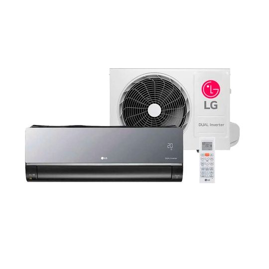 Ar Condicionado Inverter 18000 Btus LG Dual Voice Artcool UV Nano Quente/Frio 220V - S4NW18KLRXC.EB2GAMZ