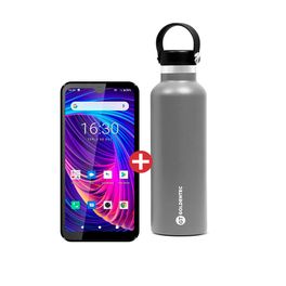 Kit-com-Smartphone-Philco-Hit-P8-32GB-Dark-Azul---Garrafa-Termica-GT-Thermos-Inox-750-ml-Cinza