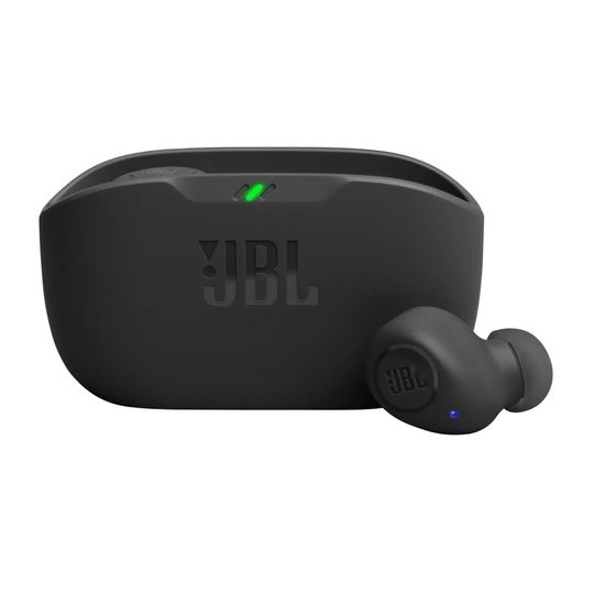 Fone de Ouvido JBL TWS Wave Buds, Auricular, Bluetooth, Preto - JBLWBUDSBLK