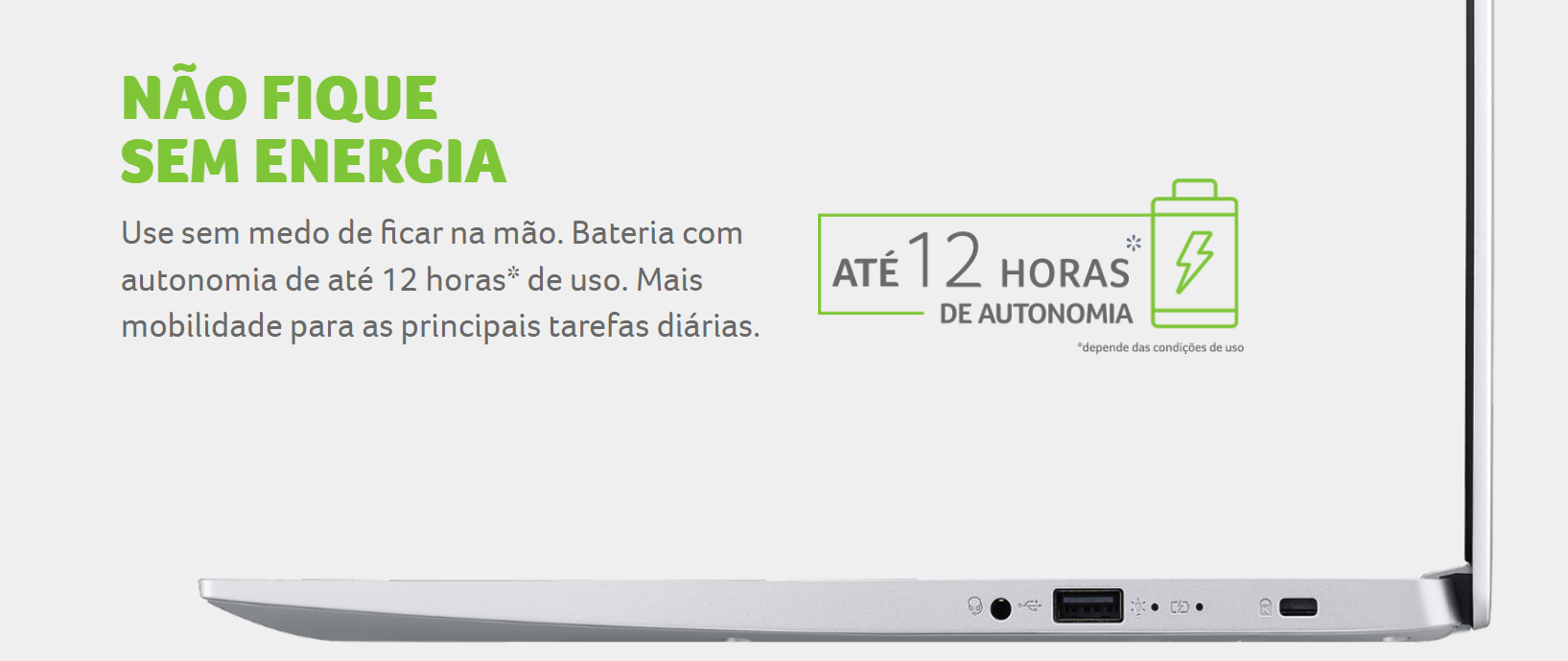 Notebook Acer Aspire 5 A515-45-R2A3, AMD Ryzen 5, Tela 15.6” Full HD, 8GB 512GB SSD, Windows 11, Prata - NX.AYDAL.008