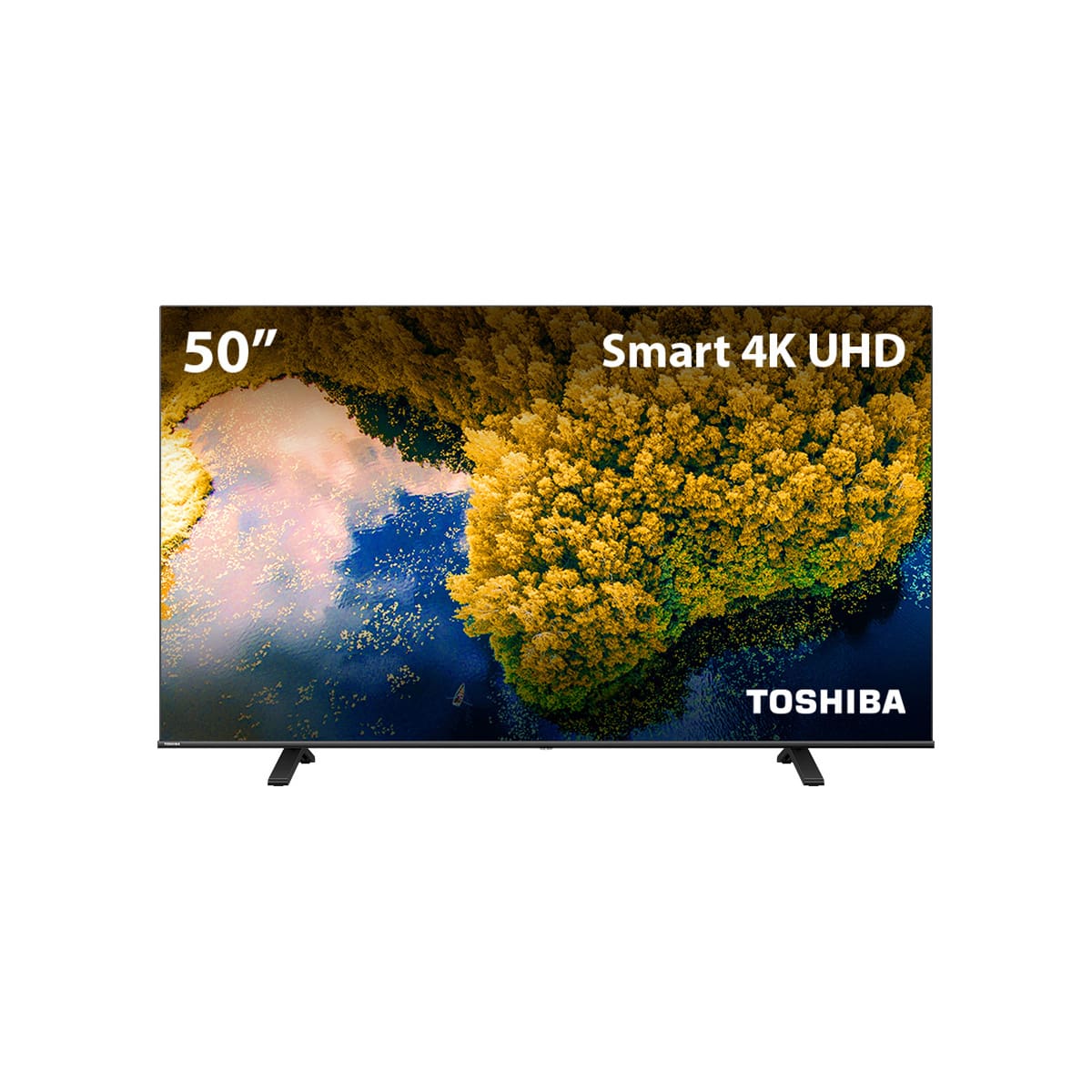 Smart TV LED 50 4K Ultra HD Toshiba TB012M - 50C350LS - Ibyte