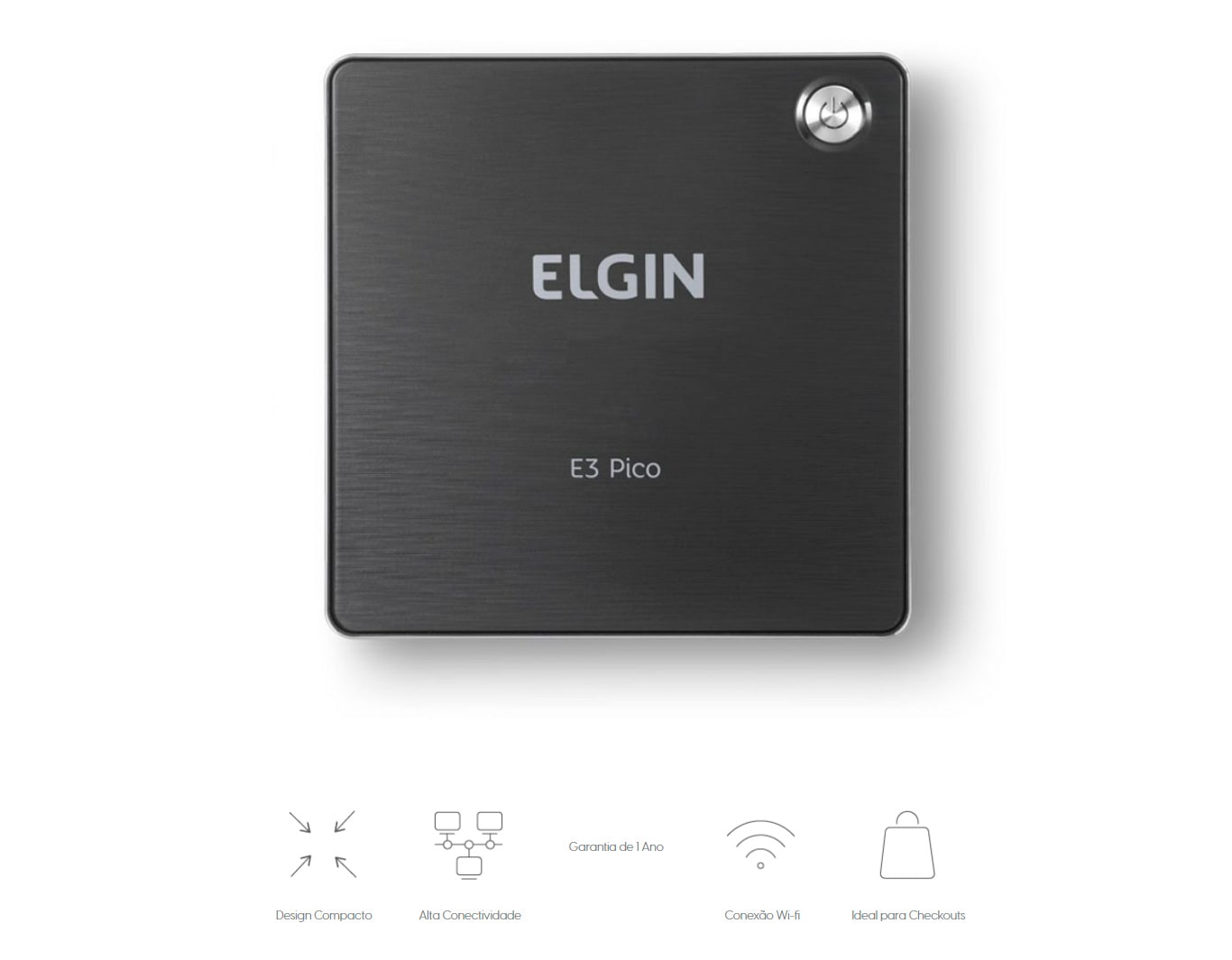 Mini PC Elgin Newera E3 Pico Intel Atom x5-Z8350, RAM 2GB, 32GB