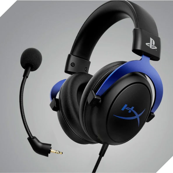 Headset Gamer HyperX Cloud Blue PS4 - HX-HSCLS-BL/AM