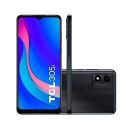 Smartphone-TCL-305I-64GB-2GB-RAM-Tela-6.5--Camera-Traseira-de-13MP-Frontal-de-5MP-Bateria-de-4000mAh-Preto