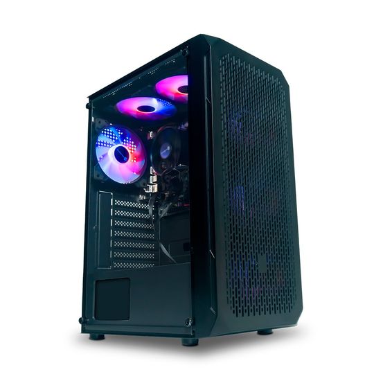 Gabinete Gamer Sem Fonte P1T1C GT801 RGB | GT Gamer