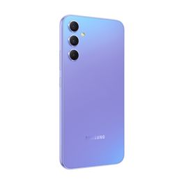 Smartphone-Samsung-Galaxy-A34-128GB-5G-Tela-6.6---Dual-Chip-6GB-RAM-Camera-Tripla-de-ate-48MP---Selfie-13MP-Bateria-de-5000mAh---Violeta