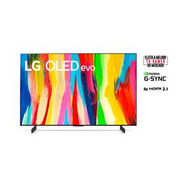 Smart-Tv-42--LG-OLED-4K-120H-G-Sync-FreeSync-HDMI-2.1-Inteligencia-Artificial-ThinQ-Alexa---OLED42C2PSA