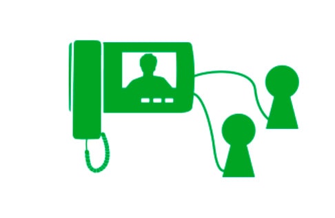 Videoporteiro Intelbras IVR 1010, Tela de 4,3, Branco
