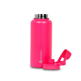 Garrafa Térmica Inox 500 ml para bebidas quentes ou frias com tampo com  bico - Rosa