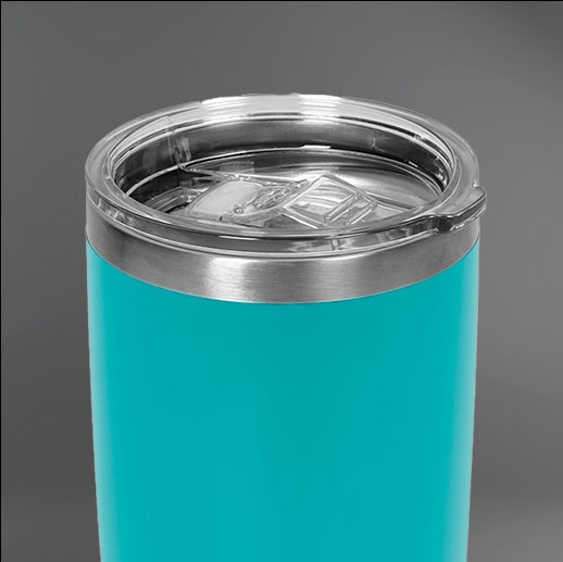 Copo Térmico Inox 600 ml para bebidas quentes ou frias com tampa - Azul | GT