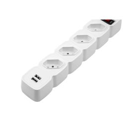 Protetor-Eletronico-com-4-Tomadas-e-2-USB-Intelbras-EPE-204-USB-BR--