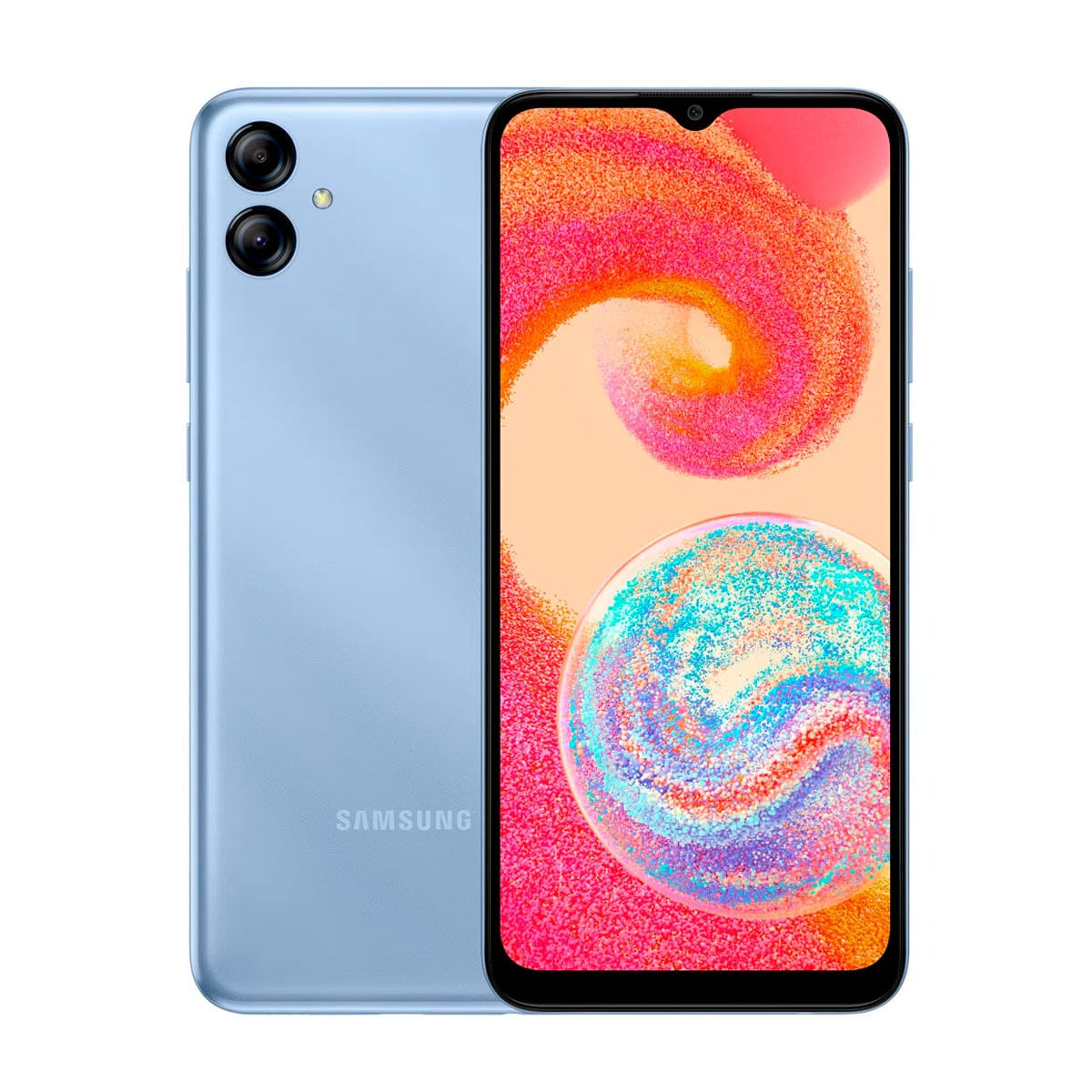 Smartphone Samsung Galaxy A04e 64GB Tela 6,5" 5000mAh Azul - Ibyte
