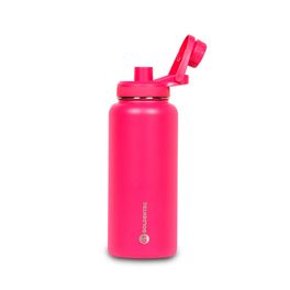 Garrafa-Termica-Inox-1000-ml-para-bebidas-quentes-ou-frias-com-tampo-com-bico---Rosa-|-GT