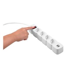Protetor-Eletronico-Intelbras-EPE-204-com-4-Tomadas-2-USB---Branco