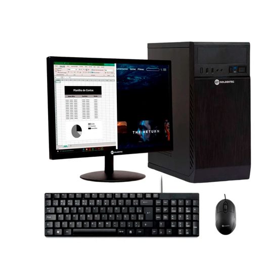 PC-Completo-Intel®-Core™-i5-2400-3.1GHz-8GB-SSD-240GB---Monitor-LED-19--Widescreen-HDMI---Teclado-Slim-950-ABNT2---Mouse-com-Fio-USB-9318-|-GT