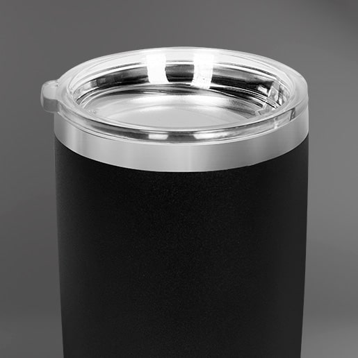 Copo Térmico Thermos Inox 600 ml para bebidas quentes ou frias com tampa - Preto| GT