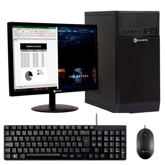 PC-Completo-Computador-Intel®-Core™-i5-4590-3.3GHz-4GB-SSD-240GB---Monitor-LED-19--HDMI---Teclado-Slim-com-Fio-950---Mouse-com-Fio-USB-9318-|-GT