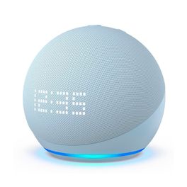 Amazon-Echo-Dot-5ª-Geracao-Smart-Speaker-Alexa-com-Relogio-Azul