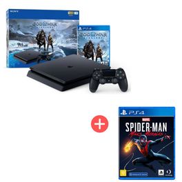 Playstation-4-1TB---God-of-War-Ragnarok---Controle-DualShock-4---CUH-2214BB01X---Game-Marvel-s-Spider-Man--Miles-Morales-1