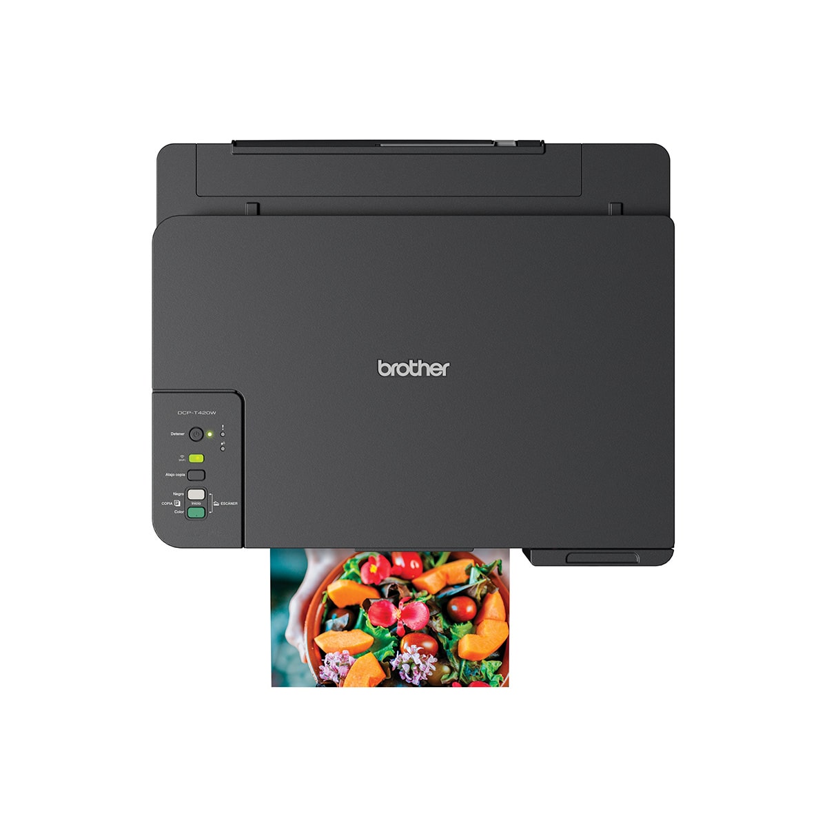 Impressora Multifuncional Brother, Jato de Tinta, Colorida, Conexão USB - DCPT220