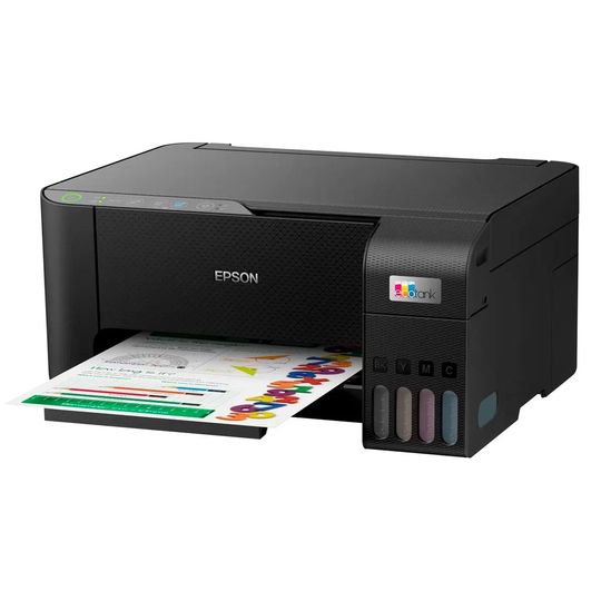 Impressora Multifuncional Epson Ecotank L3250, Colorida, Wi-Fi, Conexão USB, Bivolt - C11CJ67303