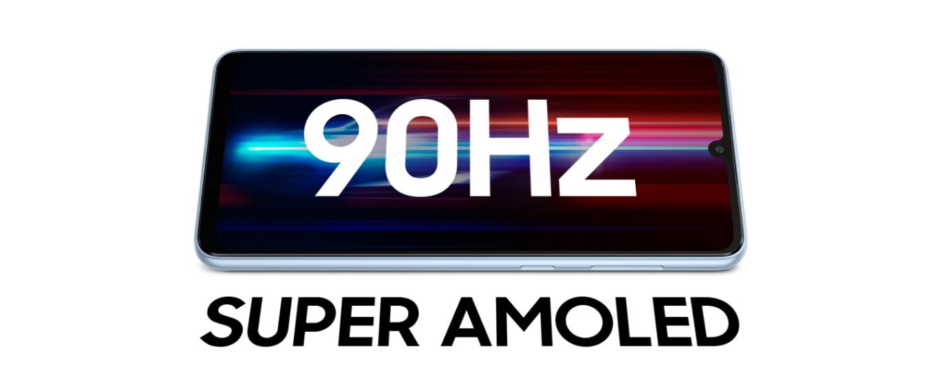 Smartphone Samsung Galaxy A33 5G 128GB 6GB de RAM Tela de 6,4 Câmera Quádrupla Traseira 48MP+8MP+5MP+2MP Frontal de 13MP Bateria 5000mAh Azul
