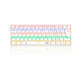 Teclado-Gamer-Mecanico-Redragon-Lakshmi-Lunar-White-Rainbow-Switch-Brown-ABNT2-Branco