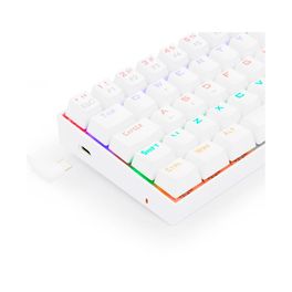 Teclado-Gamer-Mecanico-Redragon-Lakshmi-Lunar-White-Rainbow-Switch-Brown-ABNT2-Branco