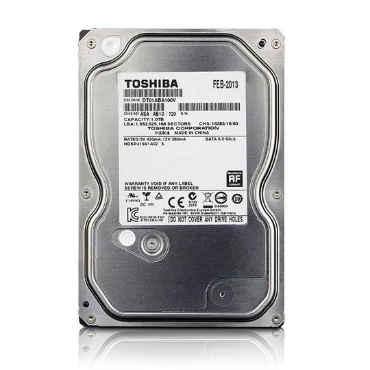 HD Toshiba, 1TB, Sata 3, 5700rpm 3,5