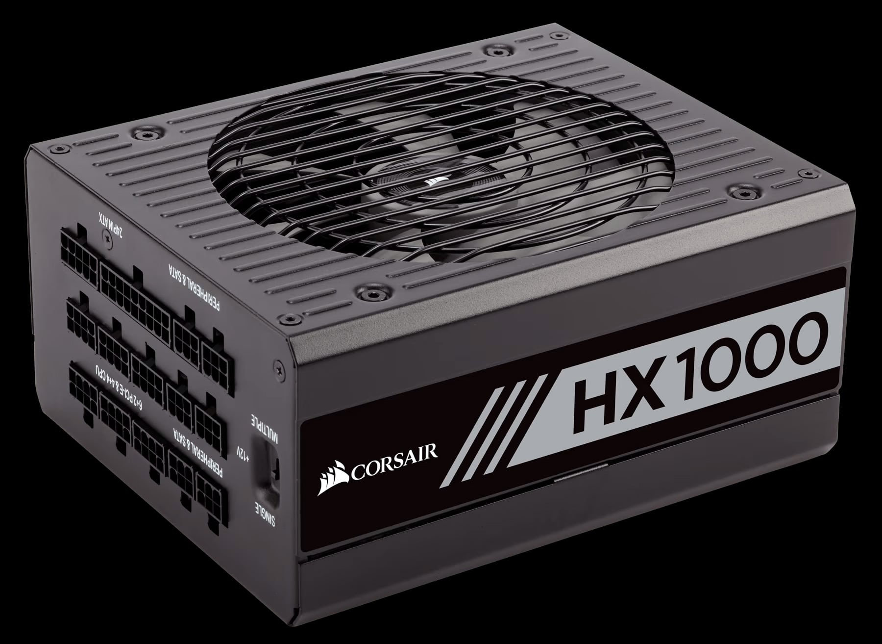 Fonte Corsair HX1000 - 1000W, 80 Plus Platinum, Modular, Preto - CP-9020139-WW