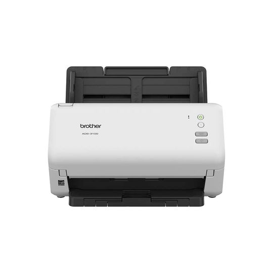Scanner de Mesa Brother ADS-3100, USB, A4, Duplex, Bivolt