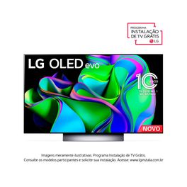 Smart-TV-48--LG-4K-OLED48C3PSA-evo-120Hz-G-Sync-FreeSync-Bluetooth-ThinQAI-Alexa-Google-4-HDMI