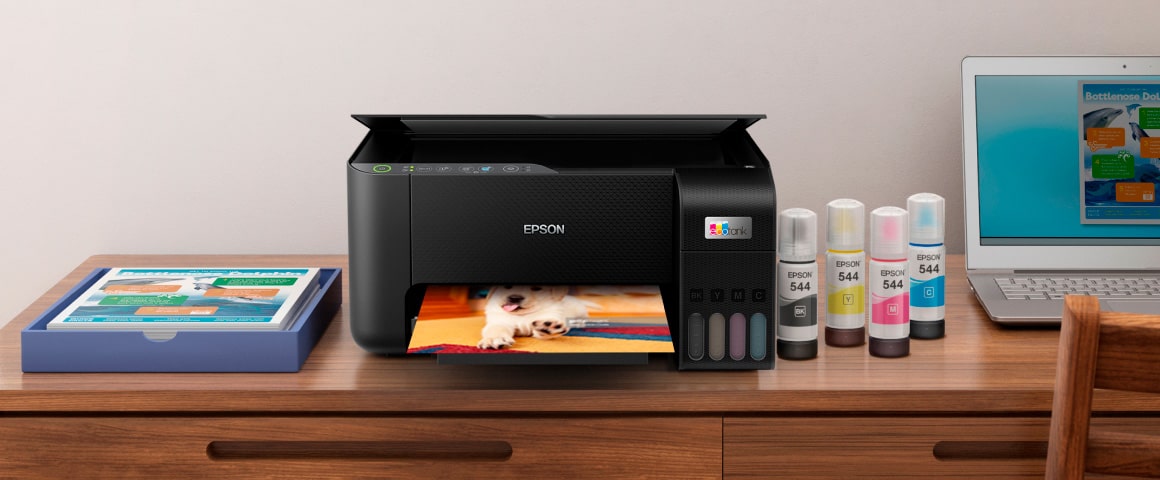Impressora Multifuncional Epson Ecotank L3250, Colorida, Wi-Fi, Conexão USB, Bivolt - C11CJ67303