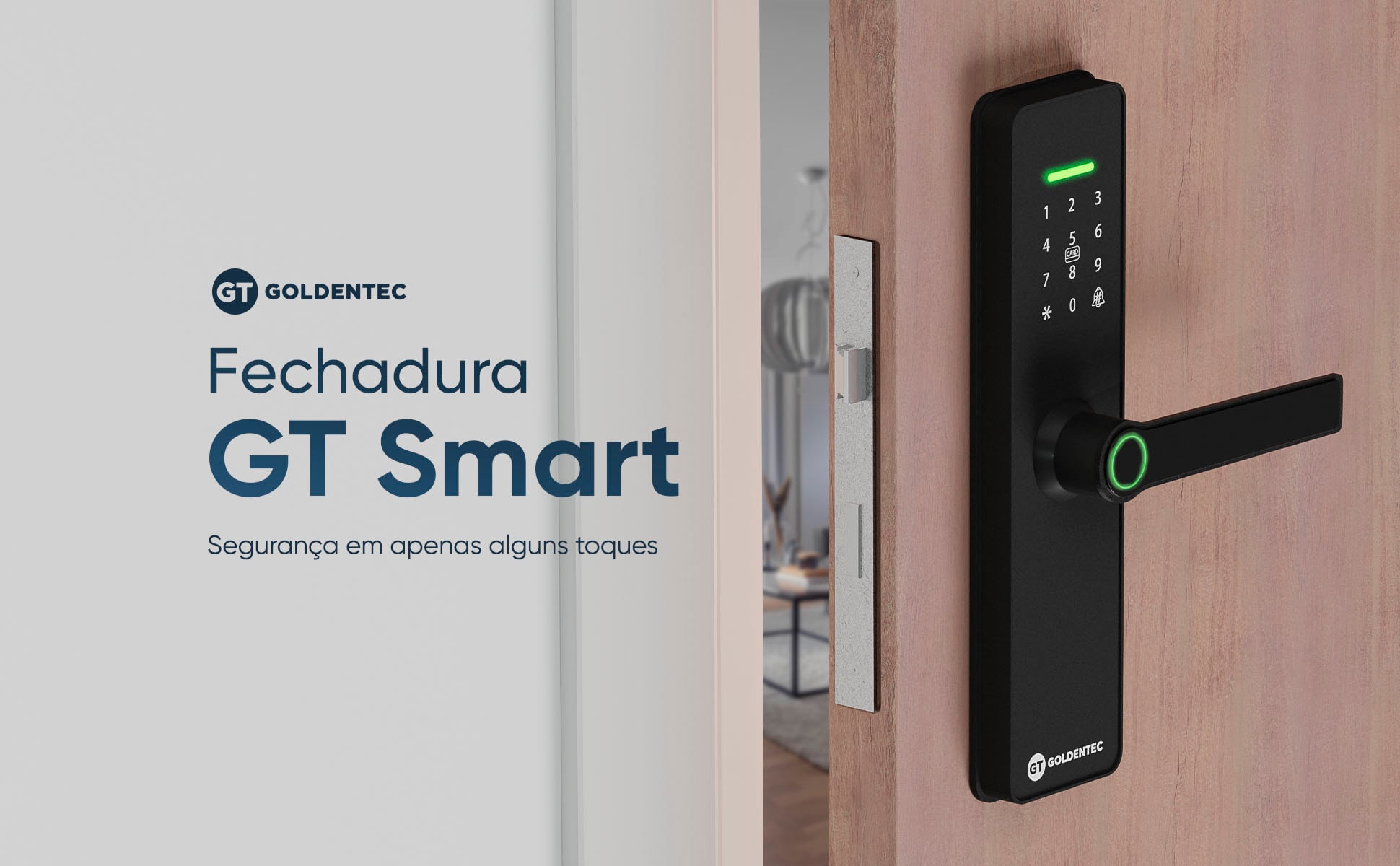 fechadura Digital Goldentec Gt Smart