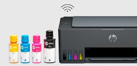 Impressora Multifuncional HP Smart Tank 581, USB, Wi-Fi