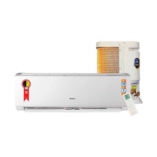 Ar-Condicionado-Inverter-9000-Btus-Gree-G-Top-Connection-Frio-220V