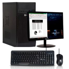 Computador-Intel®-Core™-I3-4GB-SSD-240GB---Monitor-LED-19-Widescreen-com-HDMI---Kit-4-em-1-com-Headset-Mouse-Mousepad-e-Teclado--Goldentec