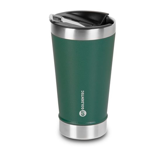 Copo Térmico Goldentec Thermos Beer 540ml Verde