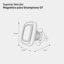 Kit-Smartphone-Samsung-Galaxy-A14-5G-128GB-Preto---Suporte-Veicular-Magnetico-para-Smartphone-Goldentec