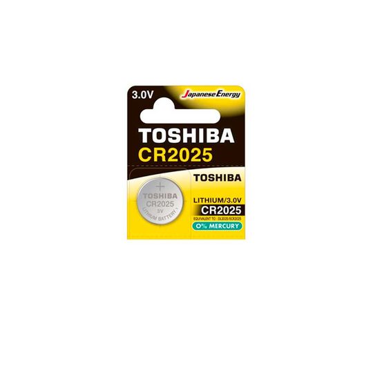 Bateria Lítio Toshiba 3V 1 unidade - CR2025