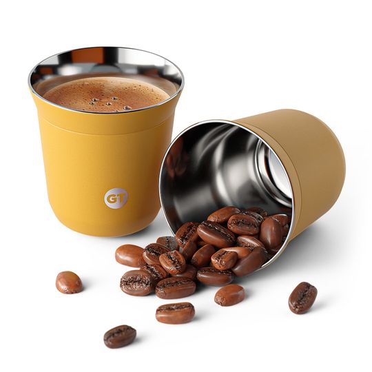 Copo Térmico Goldentec GT Espresso Mel 150ml